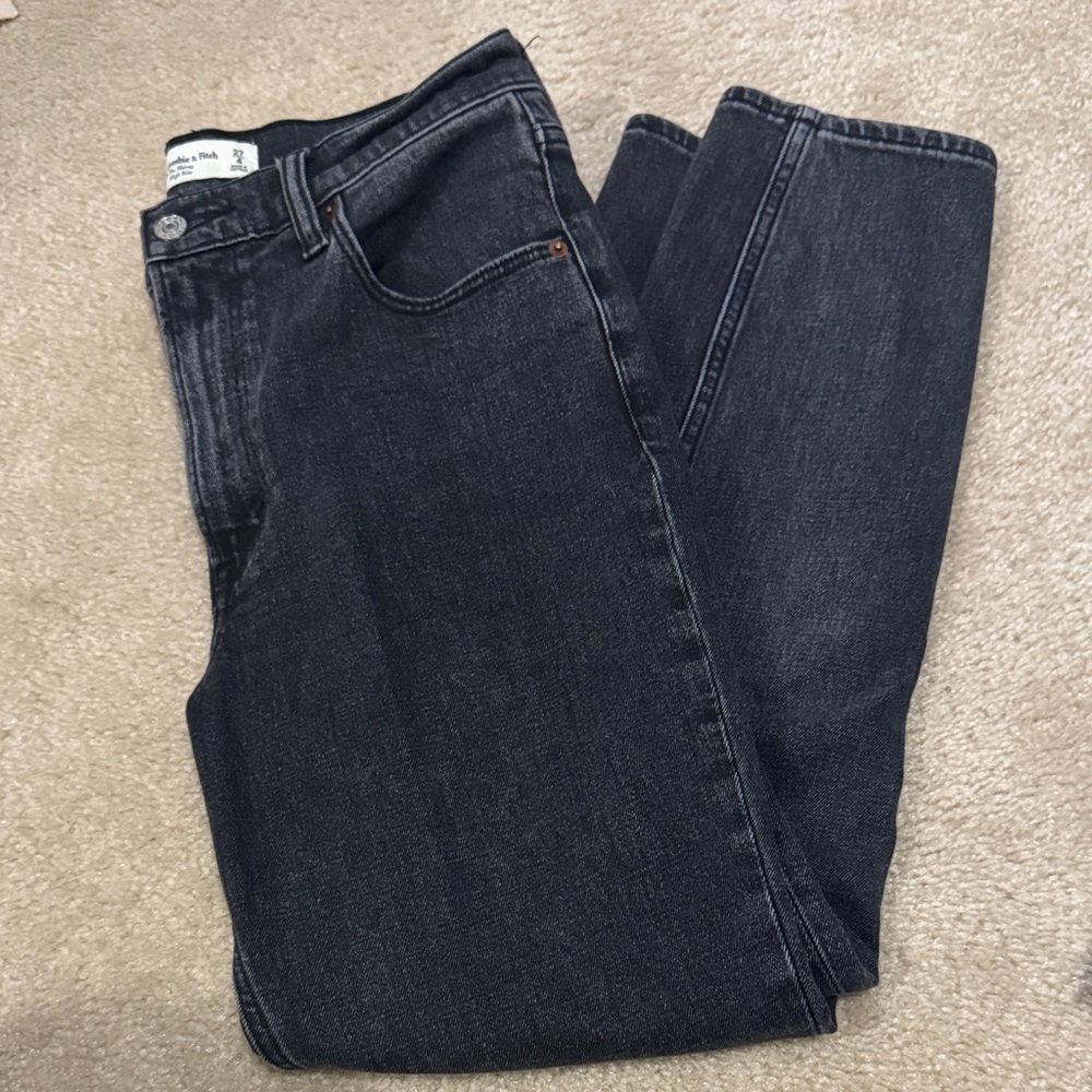 Abercrombie & Fitch Charcoal Skinny Jeans